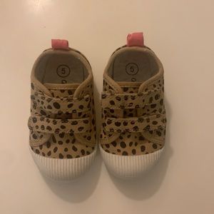 Leopard print Baby Girl Sneakers